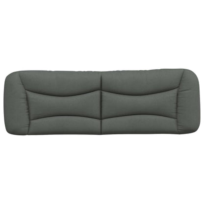 Hoofdbordkussen 160 Cm Stof Donkergrijs