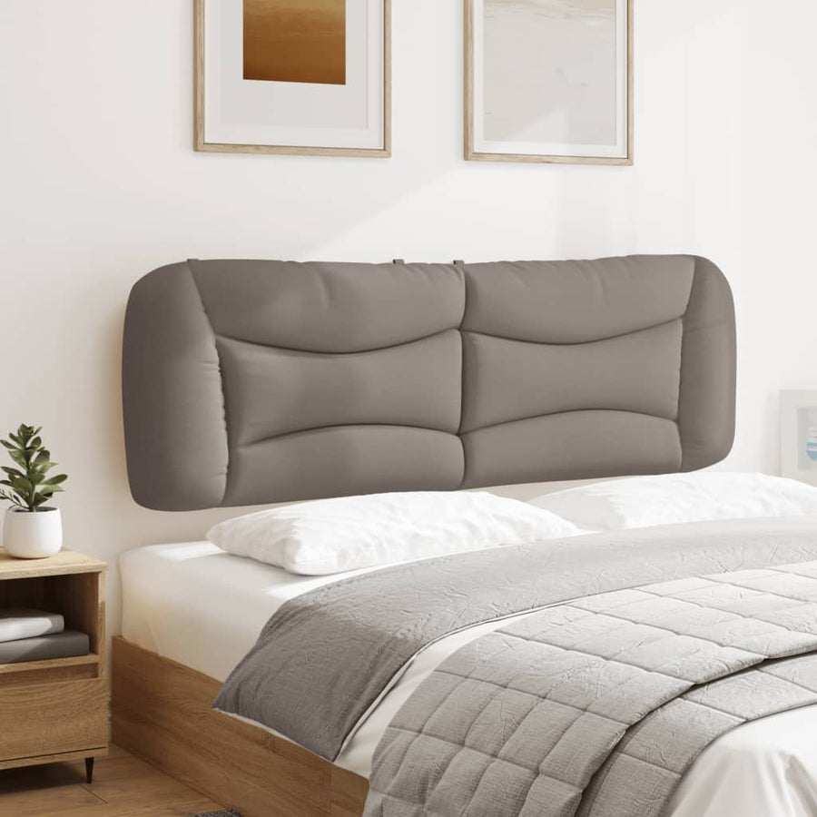 Hoofdbordkussen 160 Cm Stof Taupe