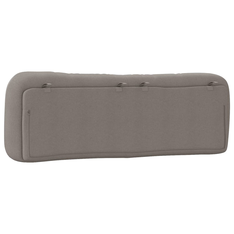 Hoofdbordkussen 160 Cm Stof Taupe