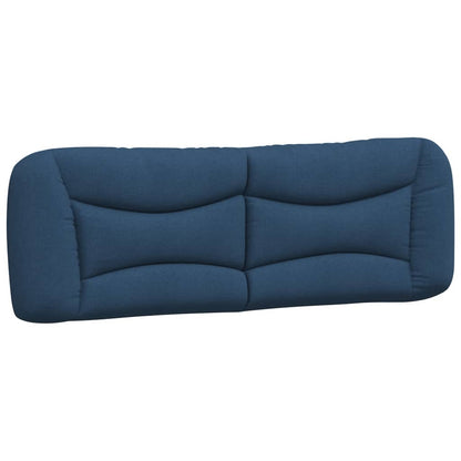 Hoofdbordkussen 160 Cm Stof Blauw