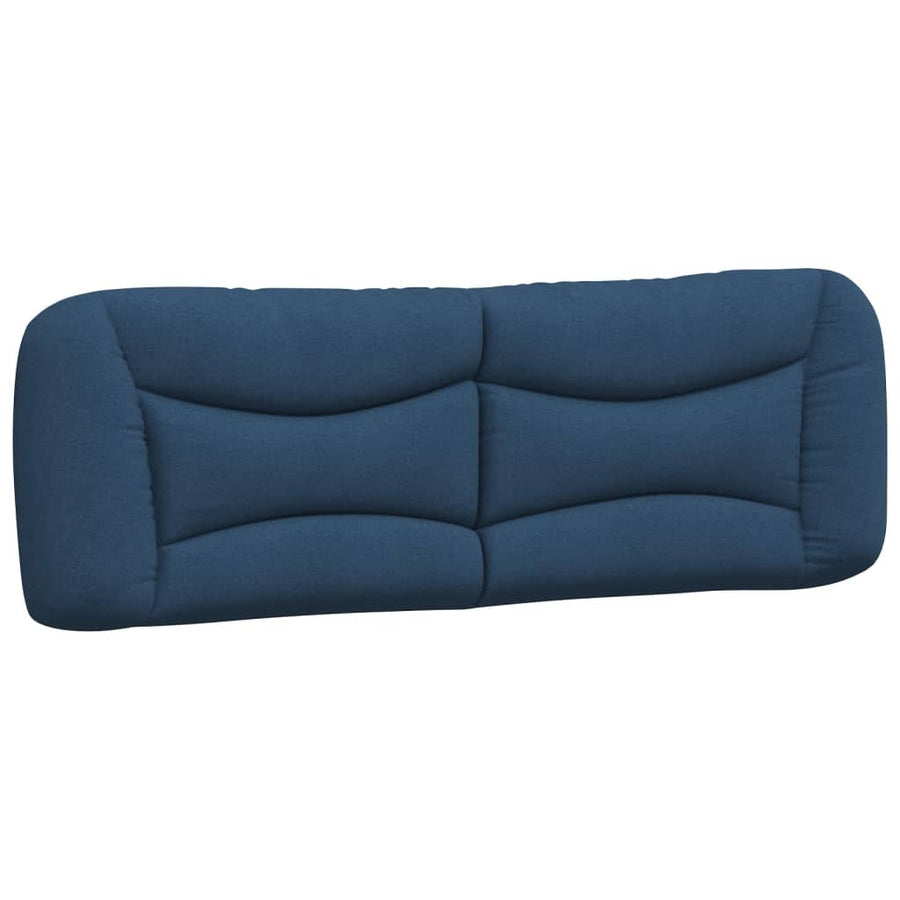 Hoofdbordkussen 160 Cm Stof Blauw