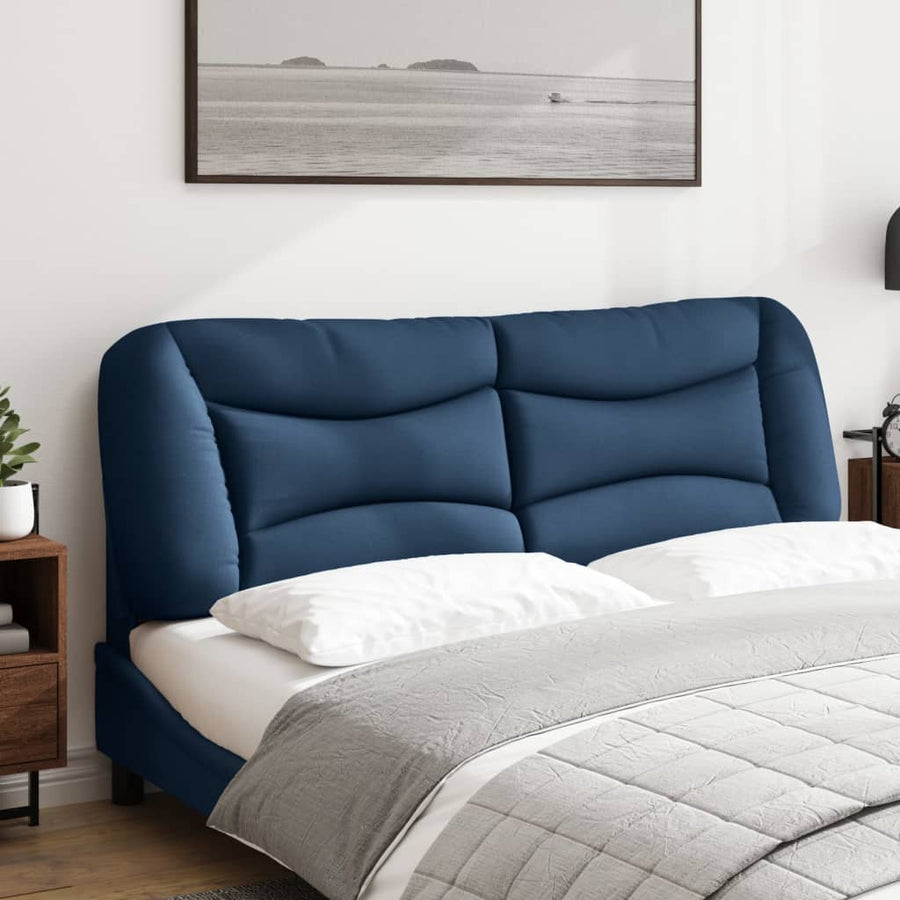 Hoofdbordkussen 160 Cm Stof Blauw