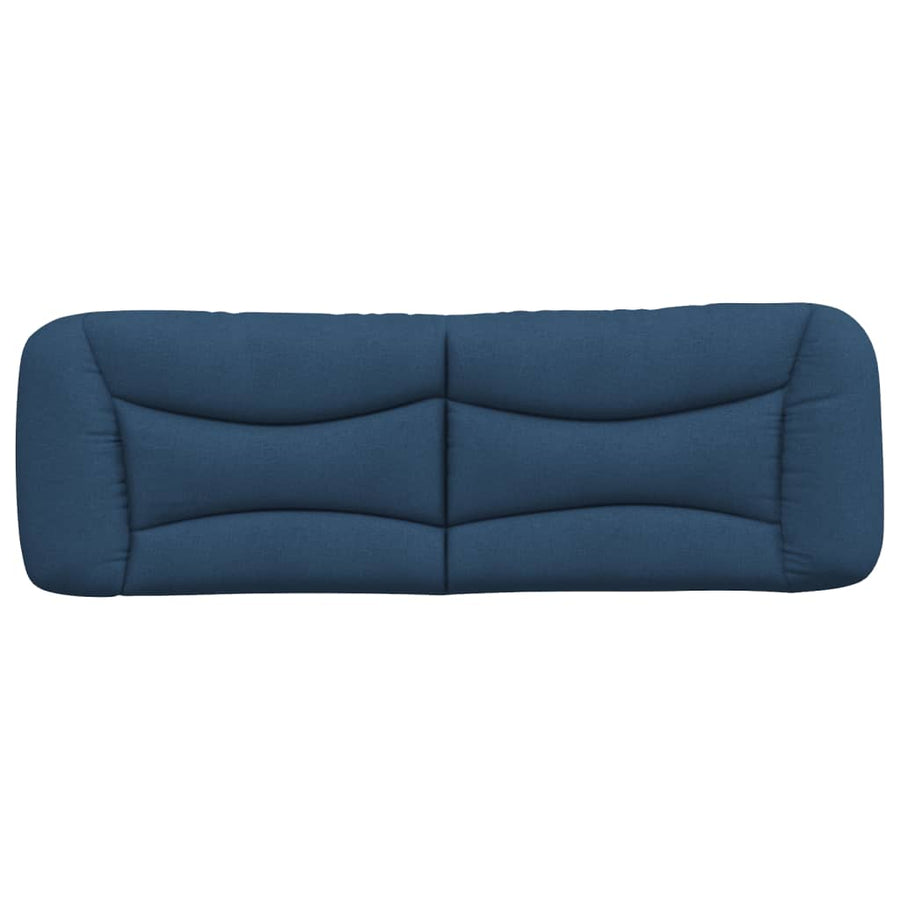 Hoofdbordkussen 160 Cm Stof Blauw