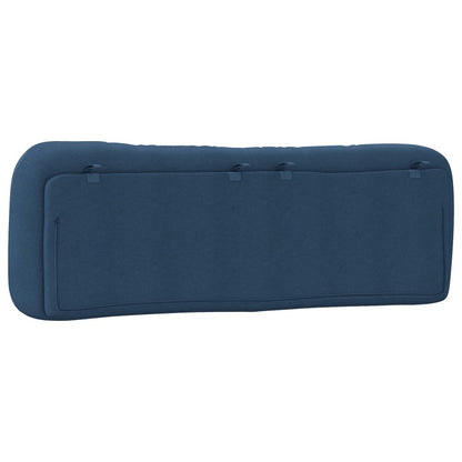 Hoofdbordkussen 160 Cm Stof Blauw