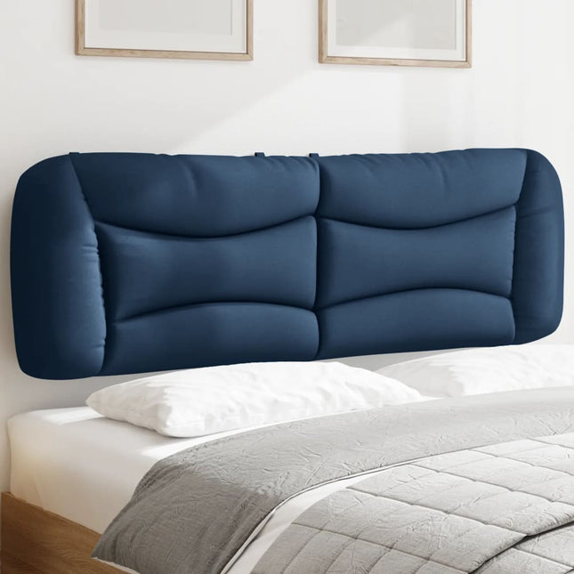 Hoofdbordkussen 160 Cm Stof Blauw