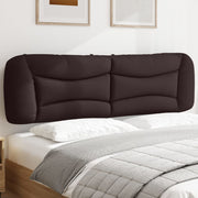 Headboard cushion "Hvar" 180 cm fabric dark brown