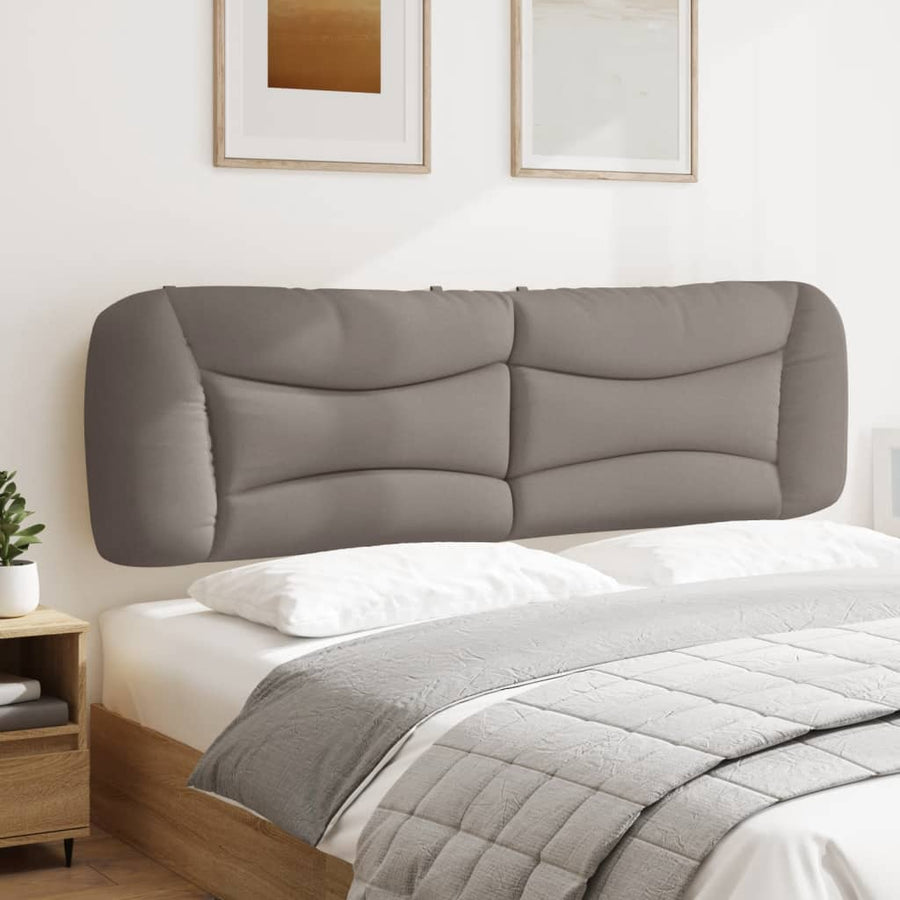 Hoofdbordkussen 180 Cm Stof Taupe