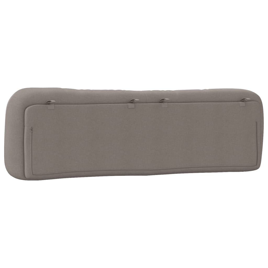 Hoofdbordkussen 180 Cm Stof Taupe