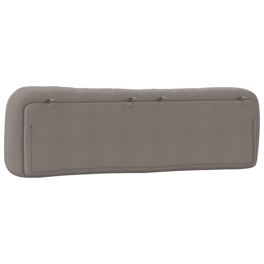 Hoofdbordkussen 180 Cm Stof Taupe