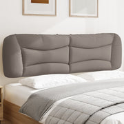 Headboard cushion "Hvar" 180 cm fabric taupe