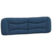 Hoofdbordkussen 180 Cm Stof Blauw