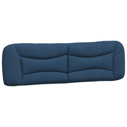 Hoofdbordkussen 180 Cm Stof Blauw