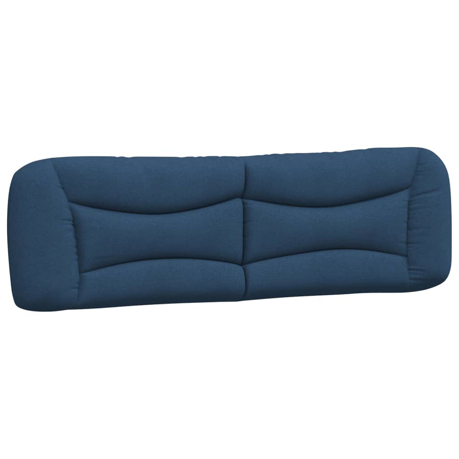Hoofdbordkussen 180 Cm Stof Blauw