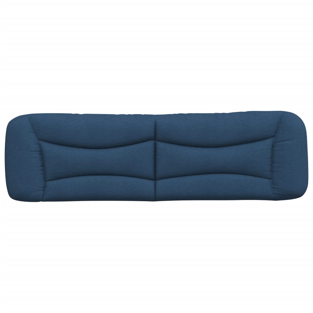 Hoofdbordkussen 180 Cm Stof Blauw