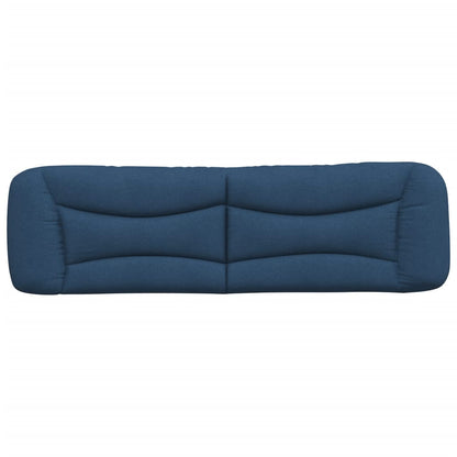 Hoofdbordkussen 180 Cm Stof Blauw