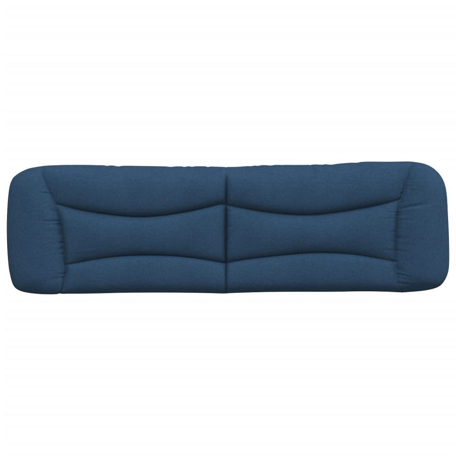 Hoofdbordkussen 180 Cm Stof Blauw