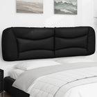 Headboard Cushion "Hvar" 183 cm artificial leather black