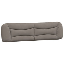 Hoofdbordkussen Stof Taupe 200 cm