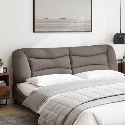 Hoofdbordkussen Stof Taupe 200 cm