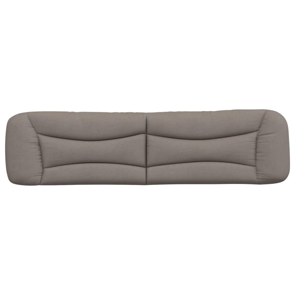 Hoofdbordkussen Stof Taupe 200 cm