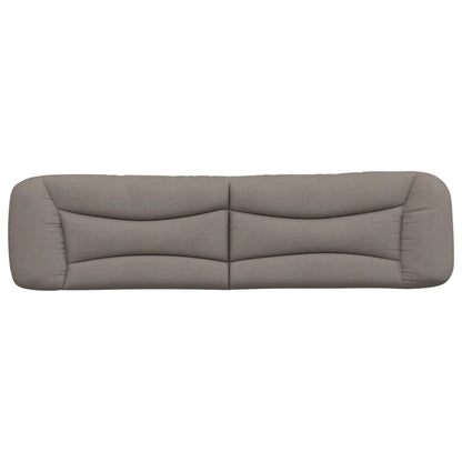 Hoofdbordkussen Stof Taupe 200 cm
