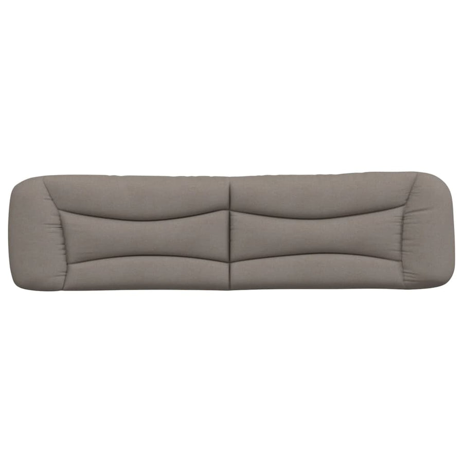 Hoofdbordkussen Stof Taupe 200 cm