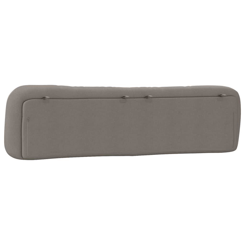 Hoofdbordkussen Stof Taupe 200 cm