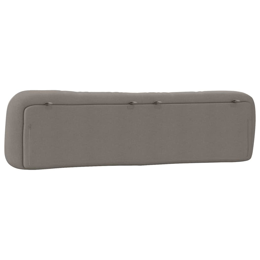 Hoofdbordkussen Stof Taupe 200 cm