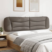 Hoofdbordkussen "Hvar" 200 cm stof taupe