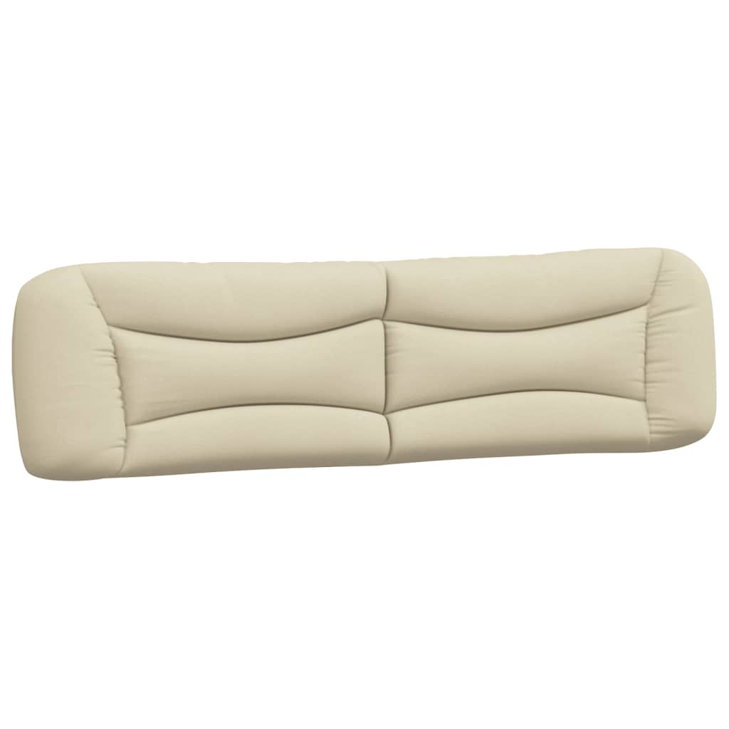 Hoofdbordkussen Stof Kleurig Crème 200 cm