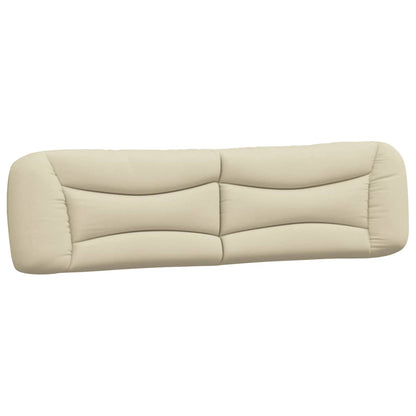 Hoofdbordkussen Stof Kleurig Crème 200 cm