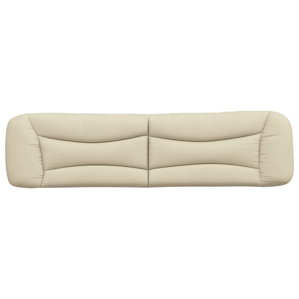 Hoofdbordkussen Stof Kleurig Crème 200 cm