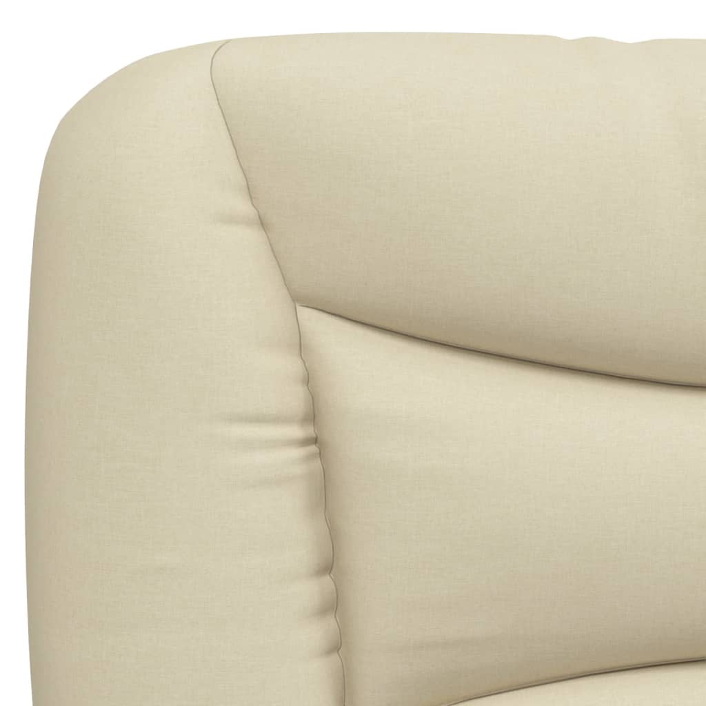 Hoofdbordkussen Stof Kleurig Crème 200 cm