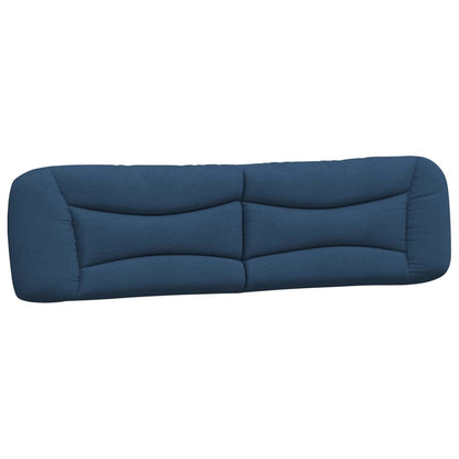 Hoofdbordkussen Stof Blauw 200 cm