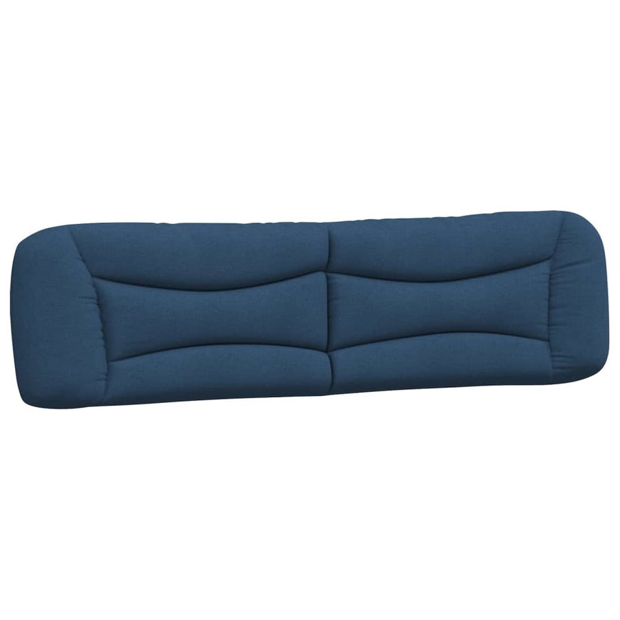 Hoofdbordkussen Stof Blauw 200 cm