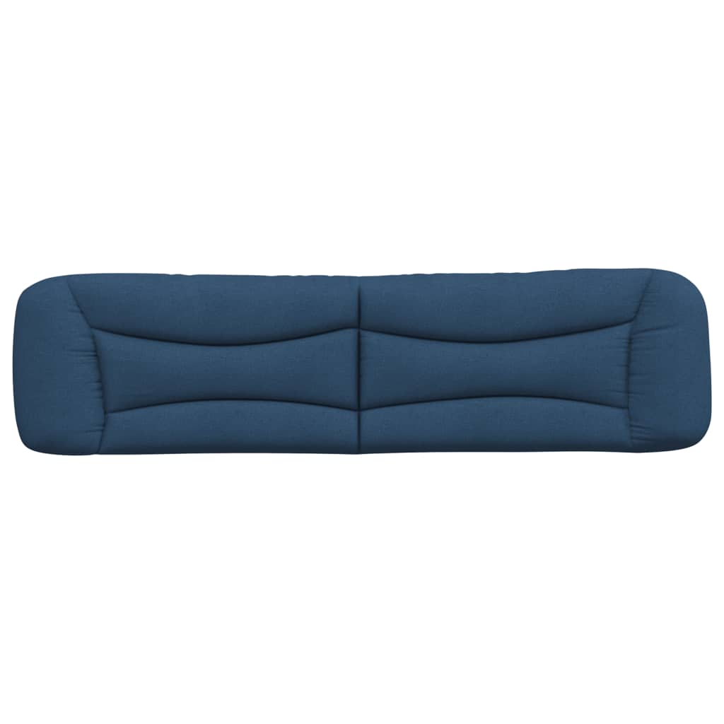 Hoofdbordkussen Stof Blauw 200 cm