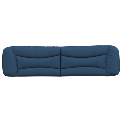 Hoofdbordkussen Stof Blauw 200 cm
