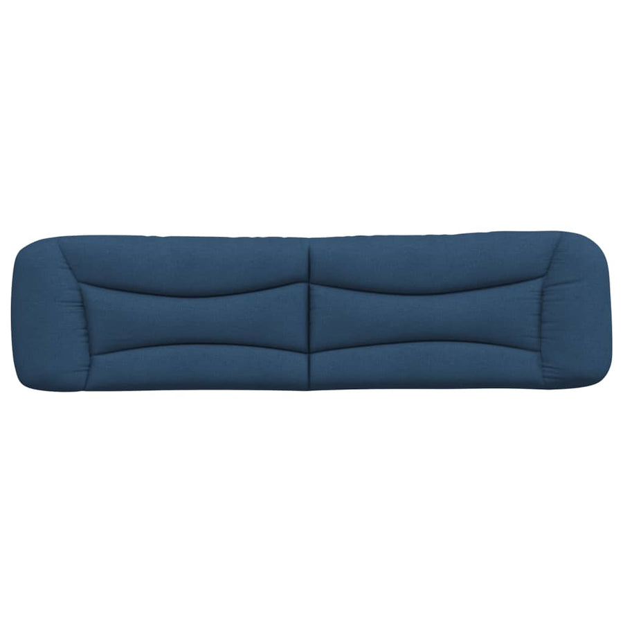 Hoofdbordkussen Stof Blauw 200 cm