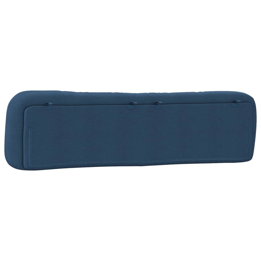 Hoofdbordkussen Stof Blauw 200 cm