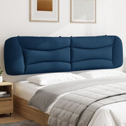 Hoofdbordkussen "Hvar" 200 cm stof blauw