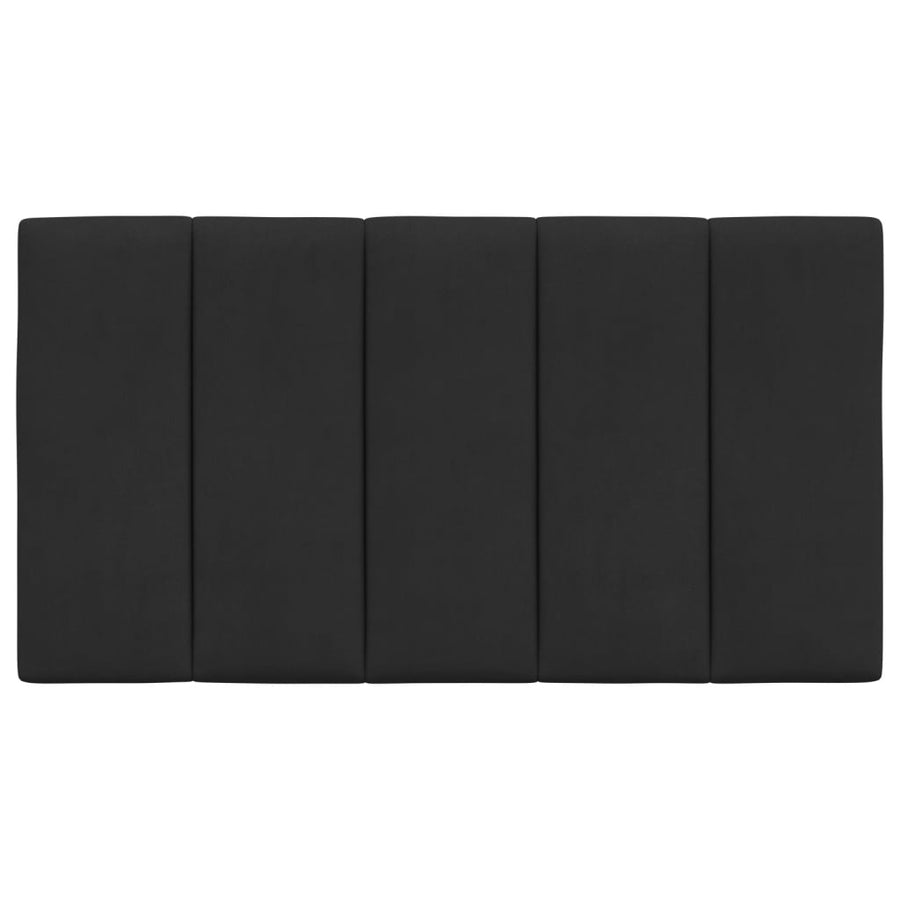 Hoofdbordkussen 80 Cm Fluweel Zwart