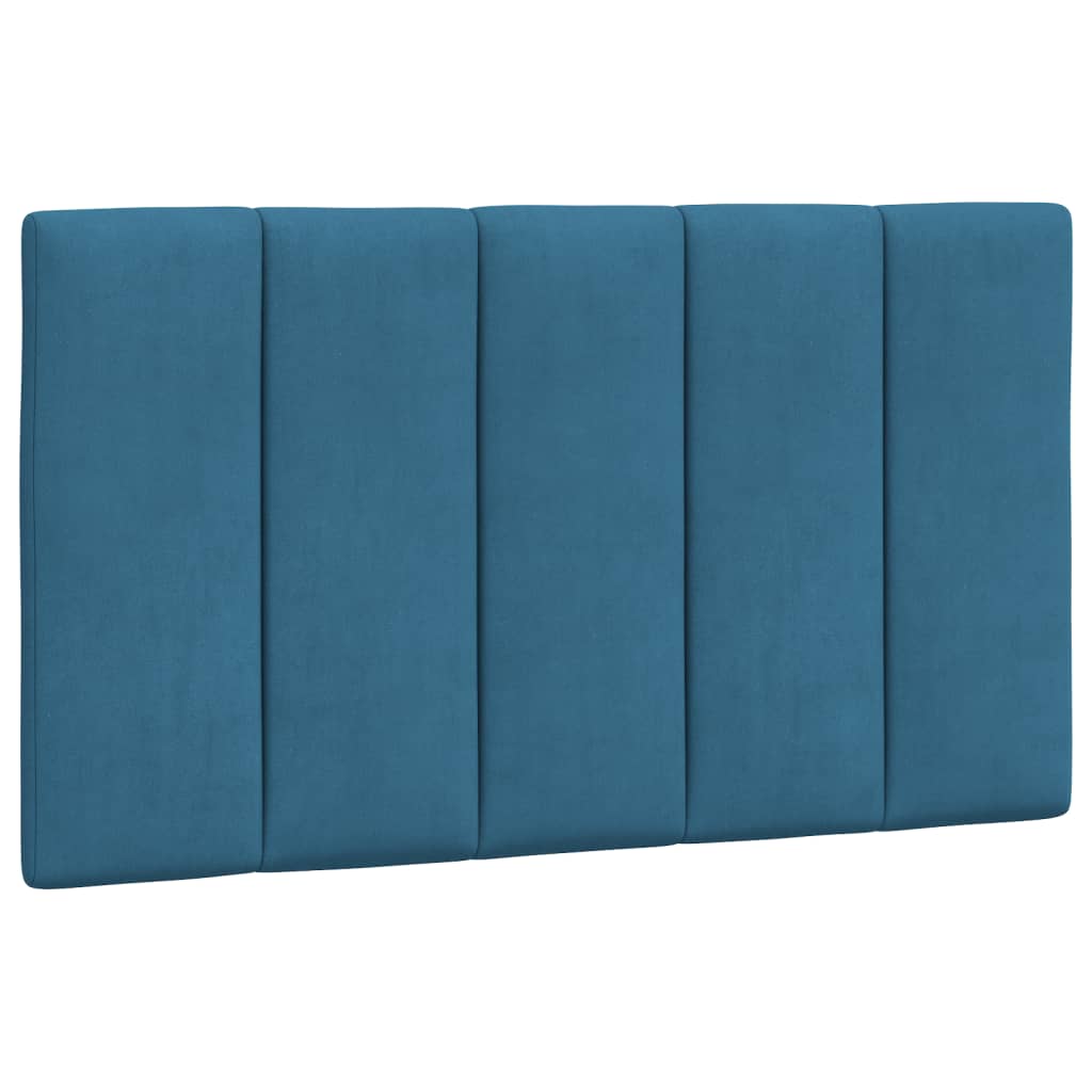 Hoofdbordkussen 80 Cm Fluweel Blauw