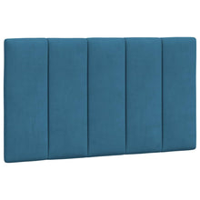 Hoofdbordkussen 80 Cm Fluweel Blauw