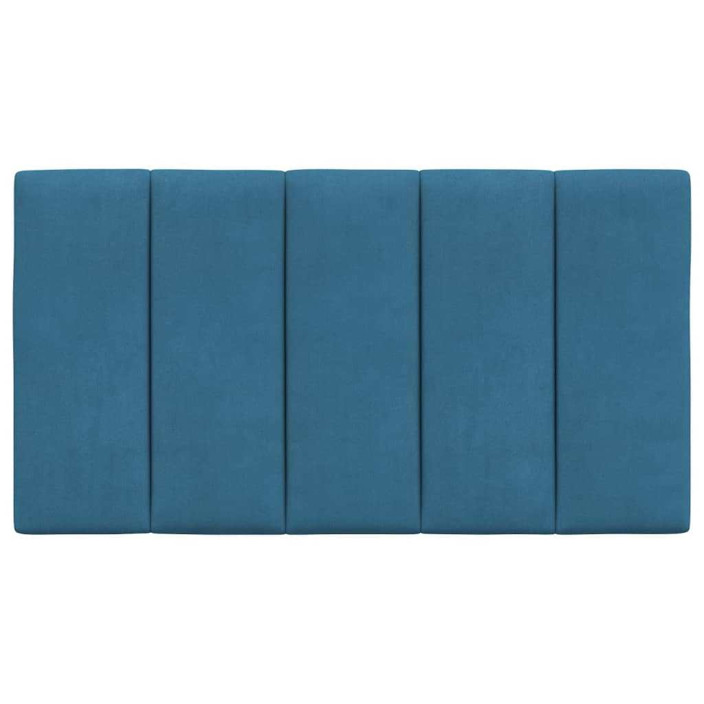 Hoofdbordkussen 80 Cm Fluweel Blauw