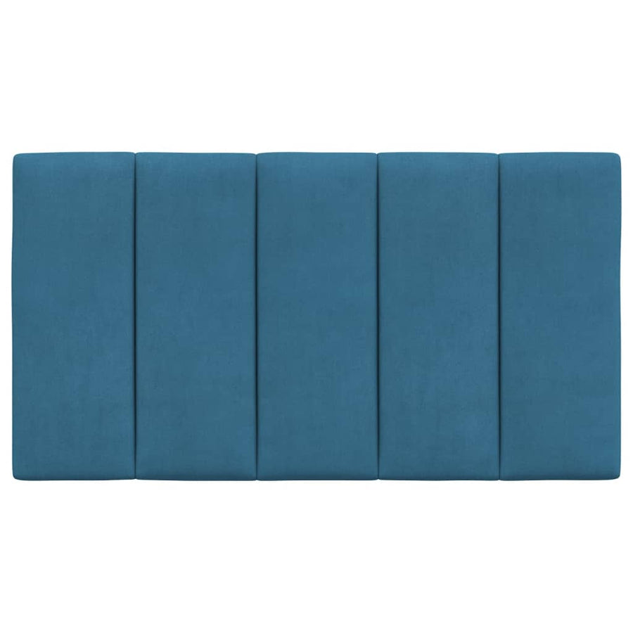 Hoofdbordkussen 80 Cm Fluweel Blauw