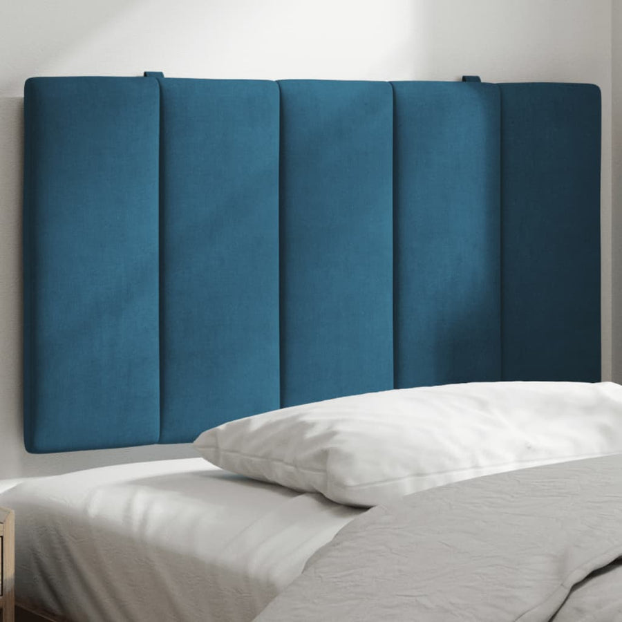Hoofdbordkussen 80 Cm Fluweel Blauw