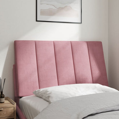 Hoofdbordkussen 80 Cm Fluweel Roze
