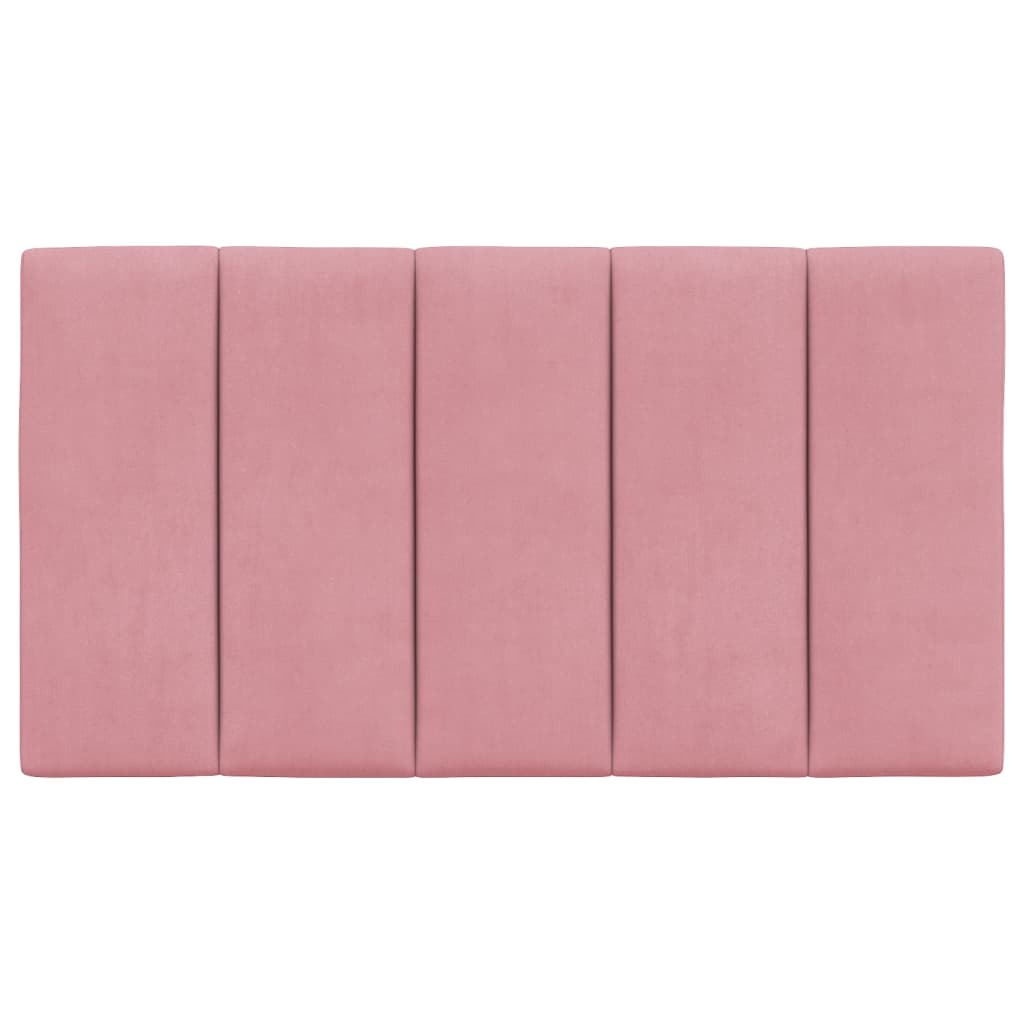 Hoofdbordkussen 80 Cm Fluweel Roze