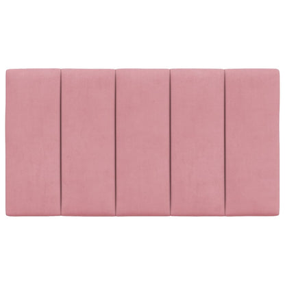 Hoofdbordkussen 80 Cm Fluweel Roze