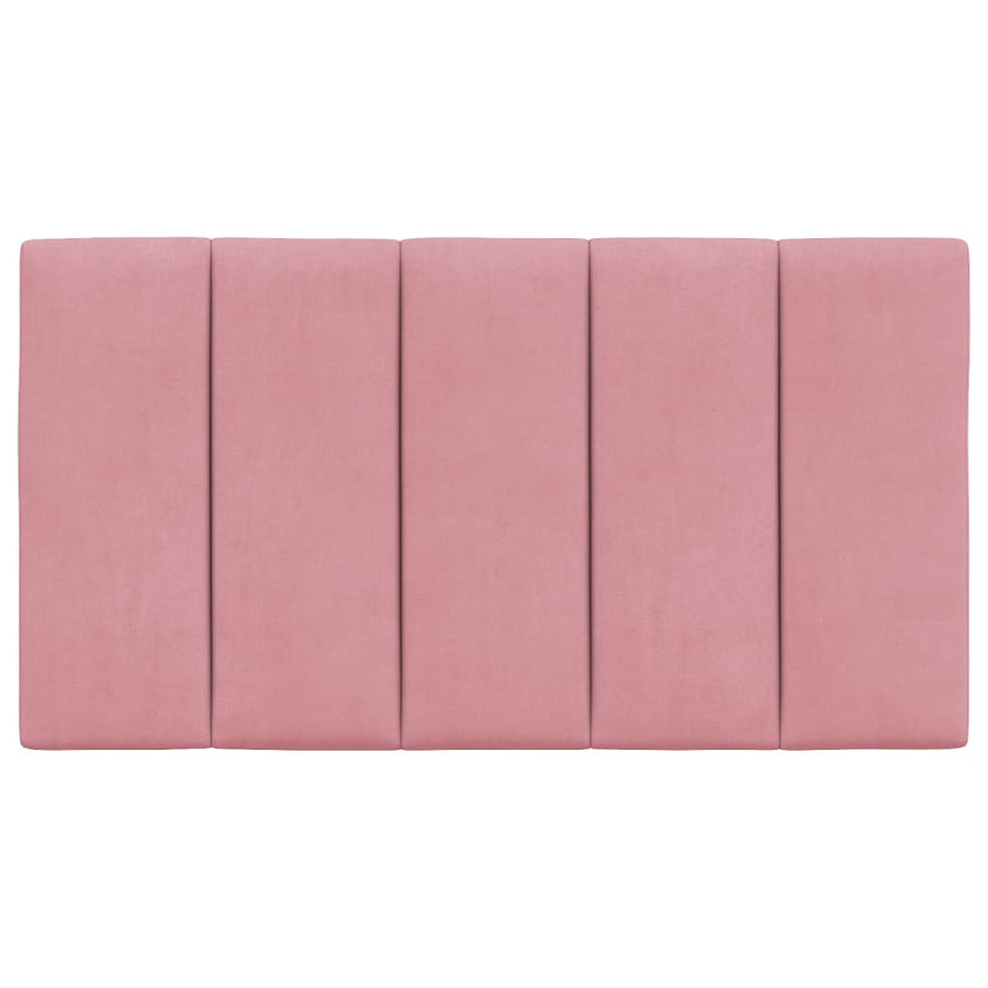 Hoofdbordkussen 80 Cm Fluweel Roze